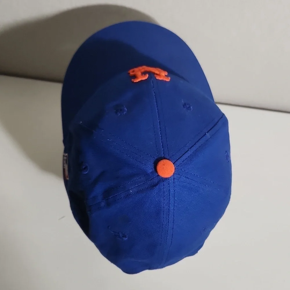 MLB OC Sports New York NY Yankees Youth Hat Blue and Orange Adjustable Cap